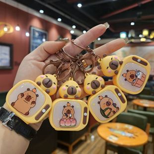Мультяшный новый странный мигающий светильник встряхивает игрушку брелок пара подвески маленькие аксессуары студенческая школьная сумка аксессуары
