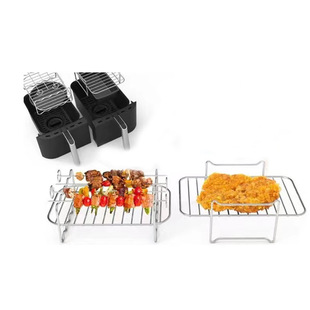 Воздушная фритюрница Аксессуары Гриль Паровая подставка Air fryer Трансграничный Гриль