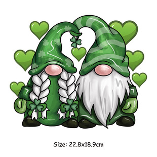 Amazon for 2024 St. Patrick's Clothing DIY Thermal Transfer Hot Stamping Paste Green Hat Festival Printing Hot Drawing