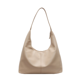 Vintage Bag Women's Large Capacity 2024 New Casual All-match Shoulder Shopping Bag Niche Design Commuter Tote Bag