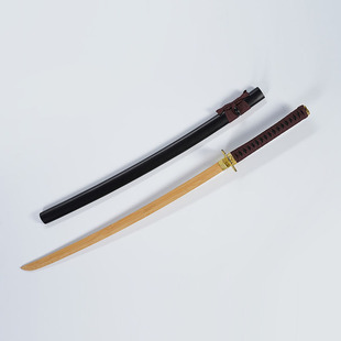 Katana series Bamboo Blade ancient martial arts training knife cutting knife cutting CS props model not open blade children's toys