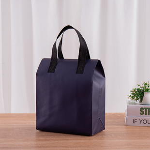 Take-out aluminum foil insulation bag printed LOGO catering milk tea cake coffee insulation cold in stock packaging handbag