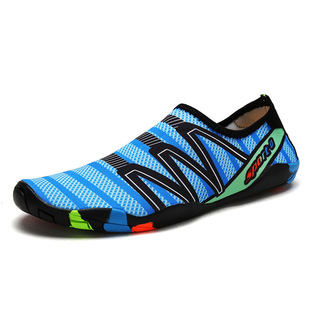Men's and women's swimming shoes wading shoes diving shoes couple outdoor beach shoes bare feet soft bottom yoga upstream shoes treadmill