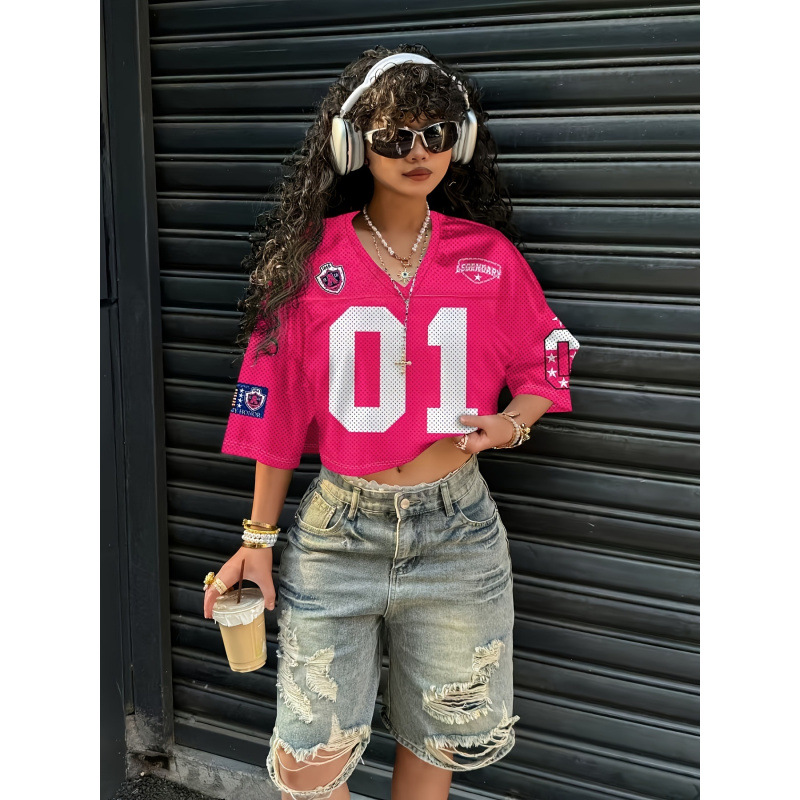 Hot Girl Outfit Collectible Popular Quick-Dry Breathable Niche Design Dropshipping 2026 Fashion Cross-Border Washable Printed Design