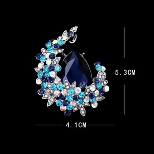 Exquisite French Style Pearl Fireworks Brooch Women's Niche High-end Suit Accessories Pin Vintage Coat Decoration