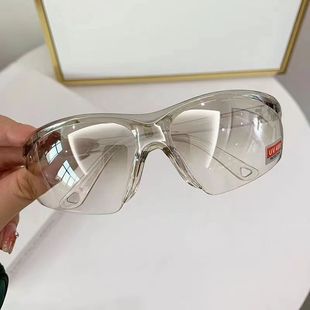 New Labor Protection Glasses Anti-shock Dust-proof Sand-proof Night Anti-insect Goggles Sun Riding Windshield Sunglasses