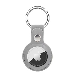 Suitable for Apple Airtag Protective Case Pet Tracker Leather Case Locator Anti-lost Key Hanger