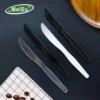 Disposable plastic spoon fruit fork takeaway packaging spoon milk tea spoon baked fairy grass spoon in stock wholesale
