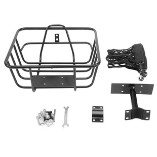 CMSBIKE electric bicycle universal front basket metal basket screw fixed front basket addition