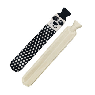 Belt hot compress warm hand water bag warm shoulder neck plush rubber hot water bag water filled strip warm hand treasure spot wholesale
