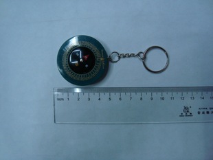 Keychain Compass Muslim Supplies Chain Zipper Car Outdoor Toys