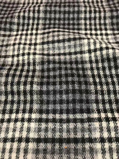 Ready Supply of Brushed Small Plaid Clothing/shoes, Hats/bag Fabrics, Beautiful Prices, Shaoxing Fabrics