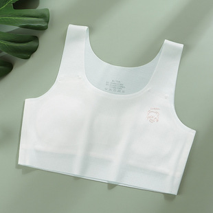 Girls' underwear small vest development period 12 years old 13 children primary school students junior high school wear girls bra summer thin