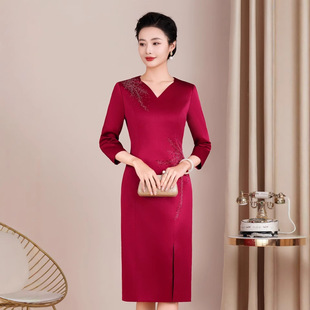 Gu Yun горячо продает китайский стиль Xi Mom улучшенный cheongsam новое китайское вечернее платье для свадебного банкета