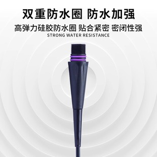 Eye-catching electronic drift tail daily dual-use night fishing color changing luminous drift fish float bite hook color changing drift tail accessories cold light tail