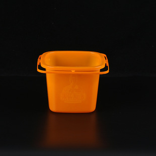 Plastic Small Bucket Paint Bucket Thickened Beach Bucket with Portable Bucket Student Household Bucket