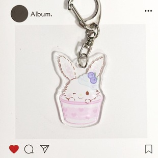 Мороженое Sanrio брелок взрывной акриловая подвеска мультфильм милый сумка-ручка подвеска студенческий брелок