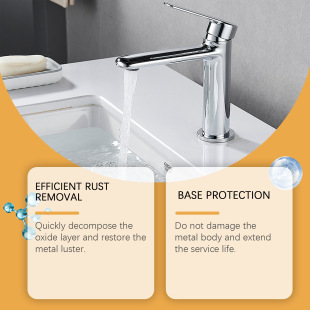 Jakehoe Household Rust Cleaning Spray Kitchen and Bathroom Rust Stain Dissolving Multi-Material Universal Cleaner