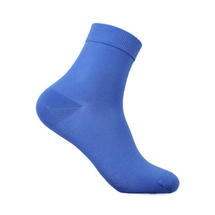 Top Comfortable 105s Men's Long Socks Hair-like Fine Textured One-piece Weaving Seamless Set
