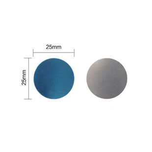 Baking paint magnetic sheet non-porous dumb black car mobile phone bracket accessories round rectangular adhesive magnetic patch manufacturers