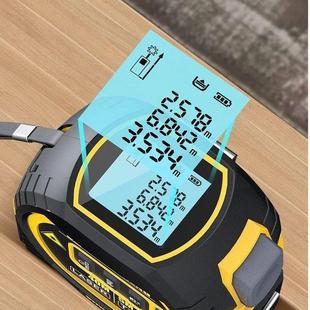 High-precision laser tape measure infrared rangefinder crosshair three-in-one electronic tape measure laser measuring ruler