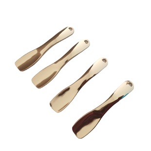 Factory Supply Cosmetics Hardware Accessories Cream Spoon Mask Digging Spoon Free Shipping Plastic Zinc Alloy Cosmetic Spoon