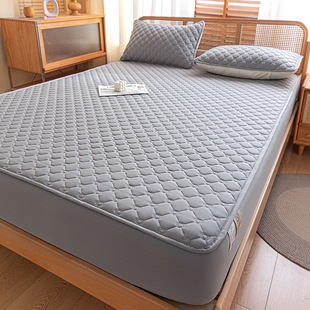 Class A waterproof urine-proof bedspread thickened quilted air-sensitive Simmons mattress protective cover comfortable non-slip bedspread