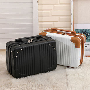 Cosmetic case suitcase 14 inch small suitcase cosmetic bag vintage gift box gift box suitcase wholesale