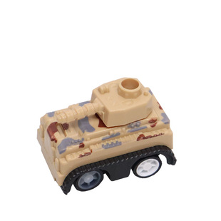 [Yajun Toys] 3 6-цветных мини-откатных военных транспортных средств
