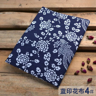Прямые продажи фабрики Wuzhen Blue Print Ткань из хлопка сине-голубой отделки из ткани в китайском стиле