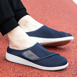 New Middle-aged and Elderly Dad Shoes Breathable Deodorant Mesh Shoes Soft Sole Light sneaker Spring Anti-slip Wear-resistant Men's Shoes