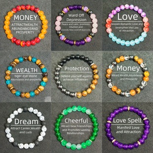 Temu cross-border explosions natural stone bracelets imperial pine stone bracelet gifts for men and women are Greek best selling manufacturers wholesale