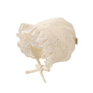 Baby Hat Spring and Autumn Newborn Baby Girl Lace Princess Hat Foreign Style Cute Female Baby Court Hat