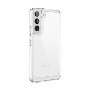 Для Samsung S25 чехол для телефона Crystal Space Galaxy24 прозрачный 3ultra все включено защита от падения
