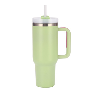 Cross-border second-generation 40oz car cup large capacity ice cup portable handle 304 stainless steel thermos cup