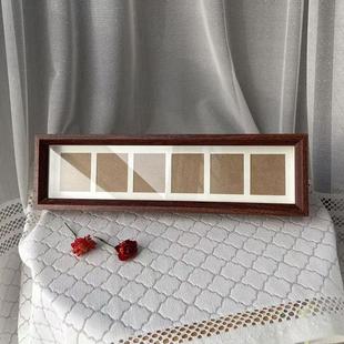 Орехта с шестью строками в юанях фоторамка DIY памятные монеты, чтобы отправить друзьям украшения, чтобы сделать дополнительные золотые фоторамки