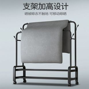 Clothes Hanger Floor-standing Floor-standing Hanger Bedroom Coat Rack with Wheeled Movable Multi-functional Household Floor-standing Hanger