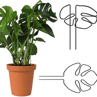 Cross-border Plant Fixed Bracket Tortoise Leaf Bracket Creative Metal Potted Flower Stand Flower Pot Fixed Rod Decoration