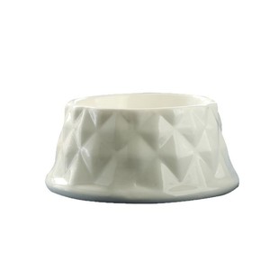 Nordic Pet Cat Bowl Diamond Ceramic Dog Bowl Protecting Cervical Spine Anti-Chin Anti-Tumpling High-Foot Cat Food Bowl Drinking Bowl
