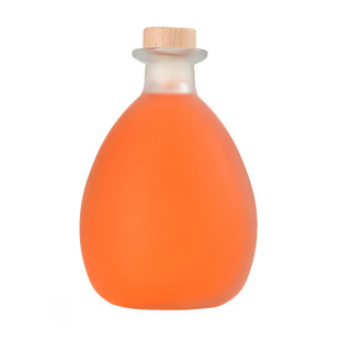 Big belly fruit wine bottle sealed self-brewing sparkling wine glass bottle mulberry plum wine bottle creative glass split empty wine bottle