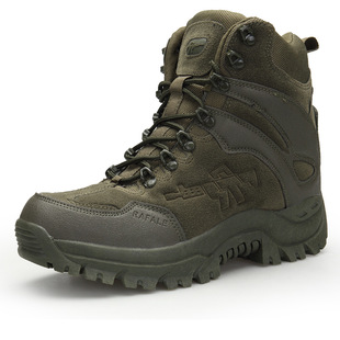 Soldier Boots Export Large Size Field Training Tactical Boots Combat Boots Outdoor High-Top Fashion Military Boots Desert Marching Boots