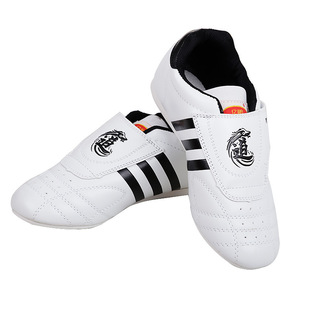 Taekwondo Shoes Children's Adult Breathable Beef Sole Martial Arts Shoes Men's and Women's Comfortable Competition Training Shoes Men's Shoes