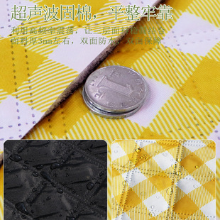 Outdoor outing camping waterproof grass picnic cloth thickened ultrasonic tent beach picnic moisture-proof mat spring outing mat