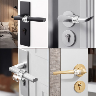 Cross-border hot-selling door handle anti-collision ring sleeve non-perforated door back wall anti-collision mute buffer artifact protective sleeve