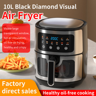 AIR FRYER интеллектуальная сенсорная воздушная фритюрница европейская внешнеторговая торговля 110V бездымная бытовая многофункциональная печь