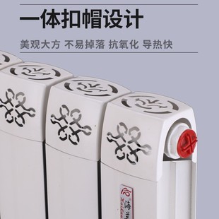 Heating radiator household copper aluminum composite radiator wall-mounted plumbing radiator large channel vertical surface mounted heater