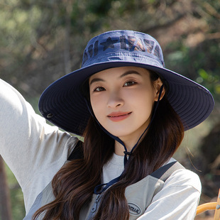 Hat Sunscreen Hat Summer Women's Outdoor Travel Camping Mountaineering Hat UV Protection Sun Hat Seaside Beach Hat Men