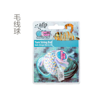 all for paws American brand afp woolen cat toy funny cat stick catnip interactive high quality