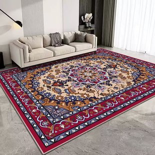Retro Persian carpet Bohemian national style living room carpet hotel homestay full carpet factory direct sales