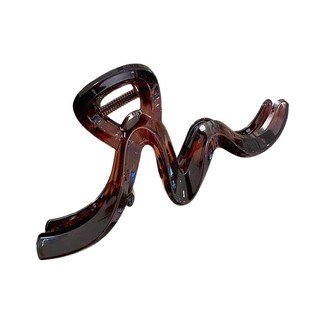2025 New Wave Grab Clip Women's High-end Hair Clip Large Hair Multi-Shark Clip Back of Head Hair Accessories